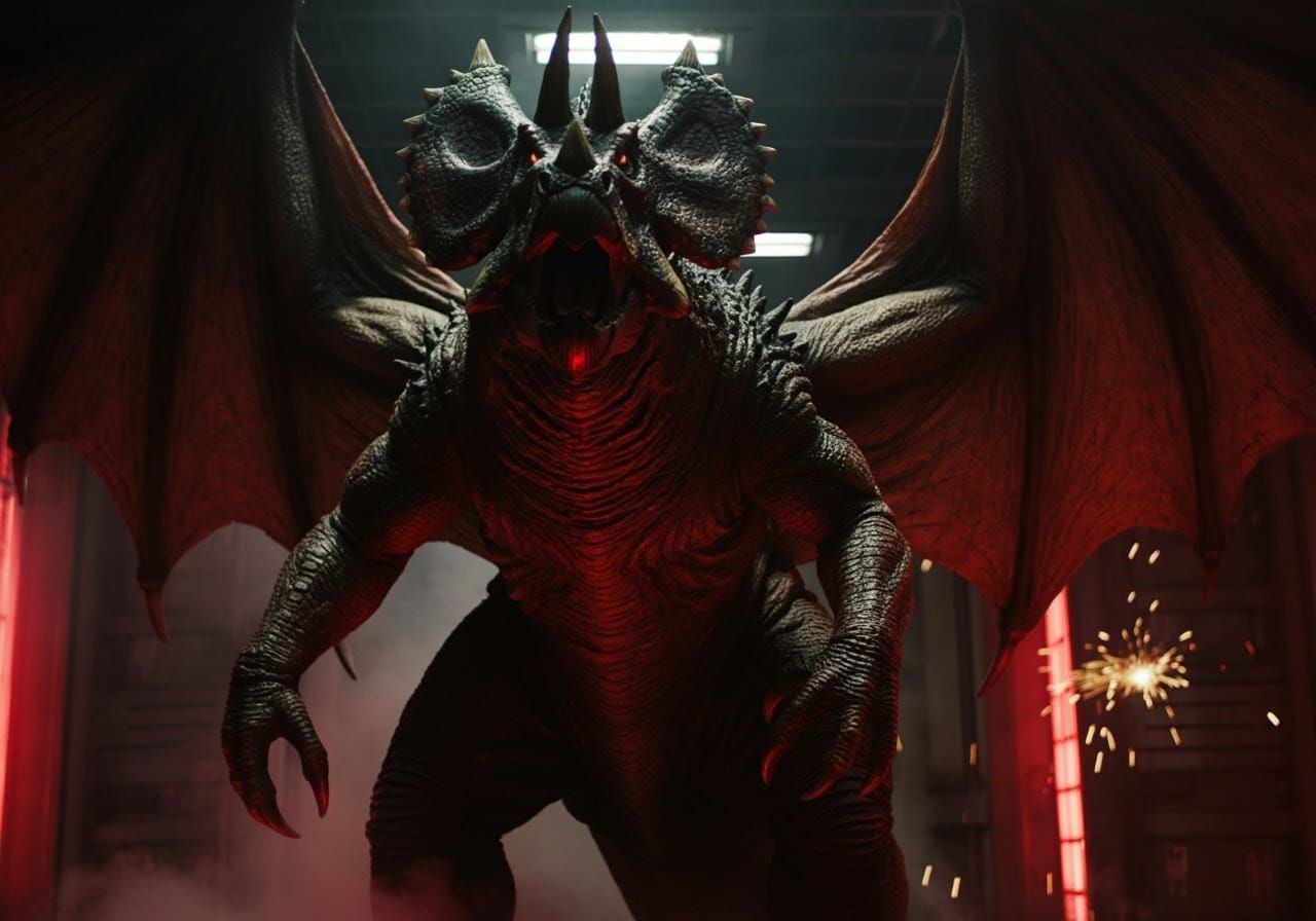 Close-up of one of InGens Genetic Experimental and Hybridiza...