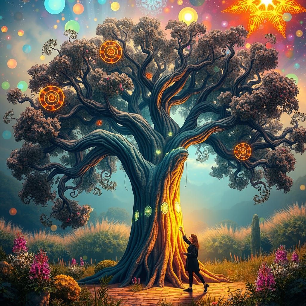 Symbiosis Garden in Vibrant Harmony