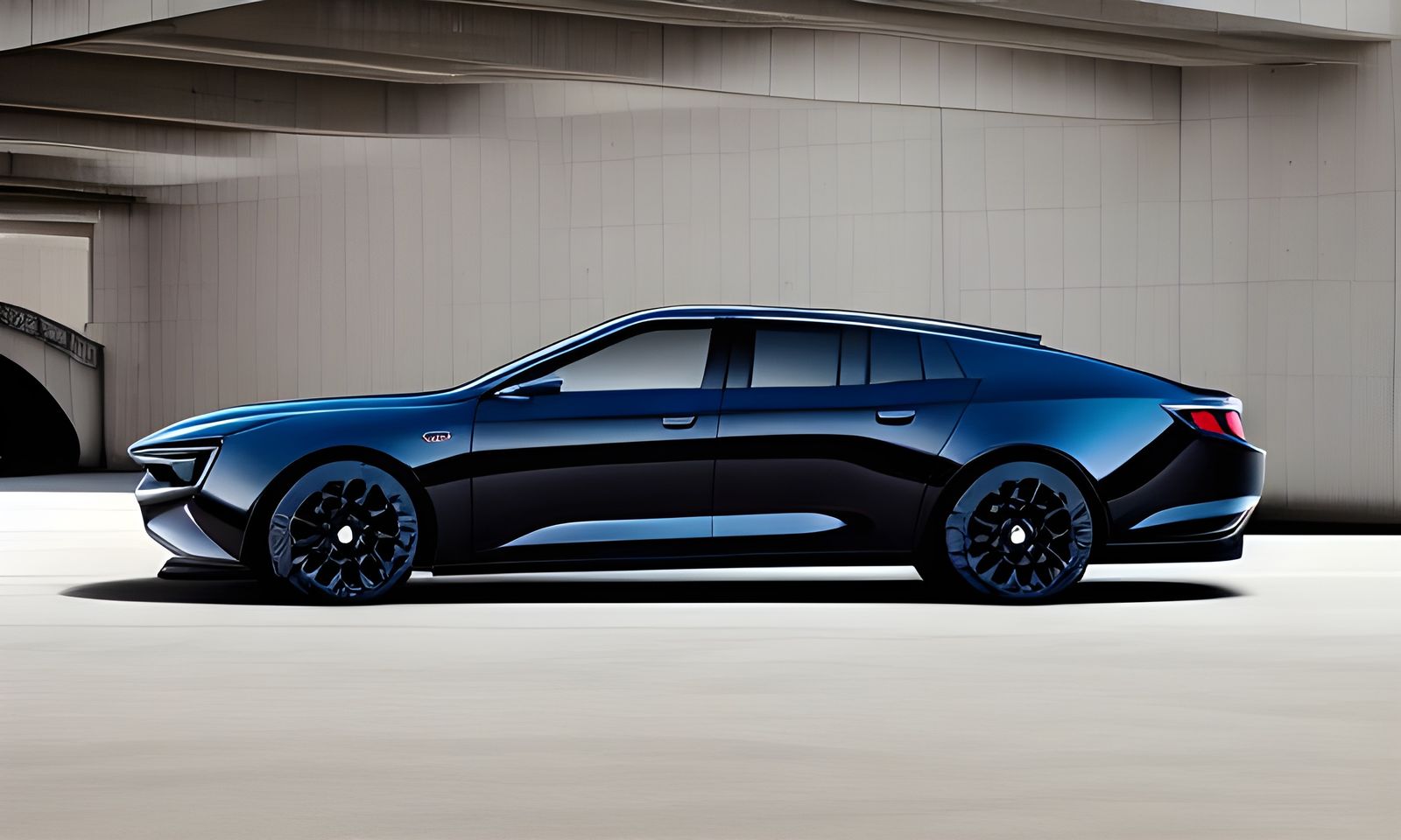 Modern Buick Grand National Muscle Car