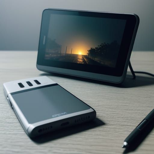 Vintage Nokia Phone on Film Set