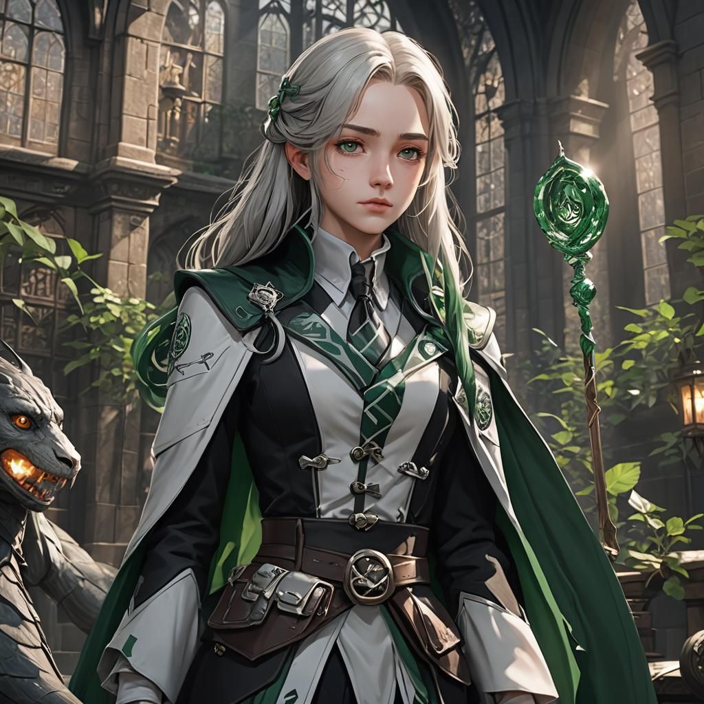 Detailed 3D Anime Art Inspired by Genshin Impact