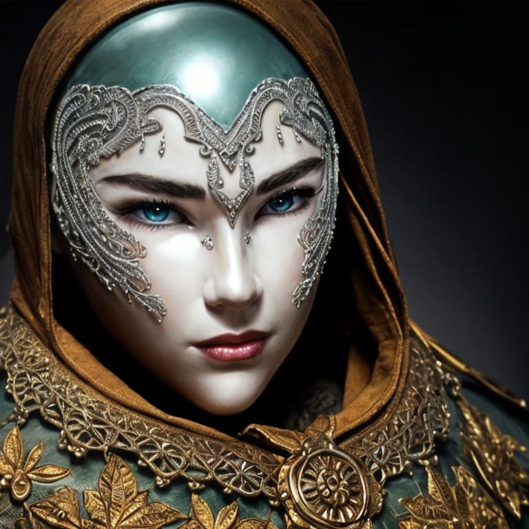 Intricately Detailed Emotional Character Portrait