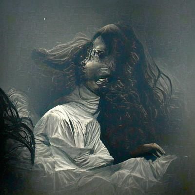 Nightmarish Figure in Doré Style