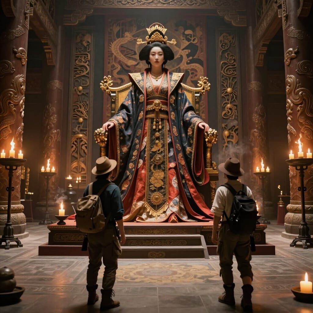 Explorers Discover Hidden Civilization and Regal Queen