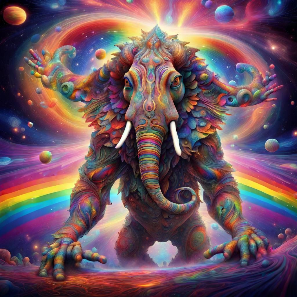 Breathing Universe as Psychedelic Cosmic Dance