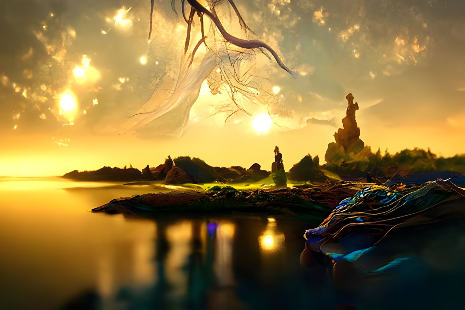 Enchanted Isle Dreamscape: Tree of Life Radiance