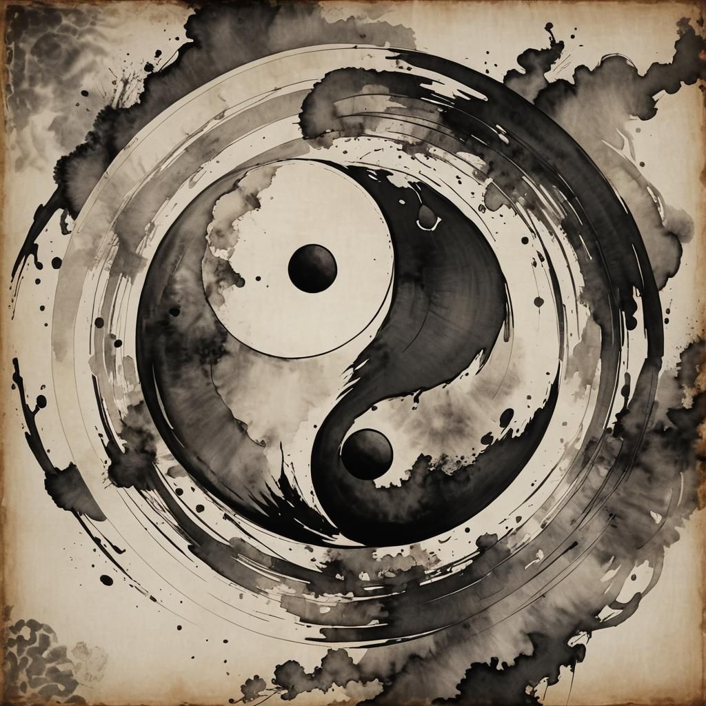 Yin and Yang: Balanced Opposites in Fantasy Art