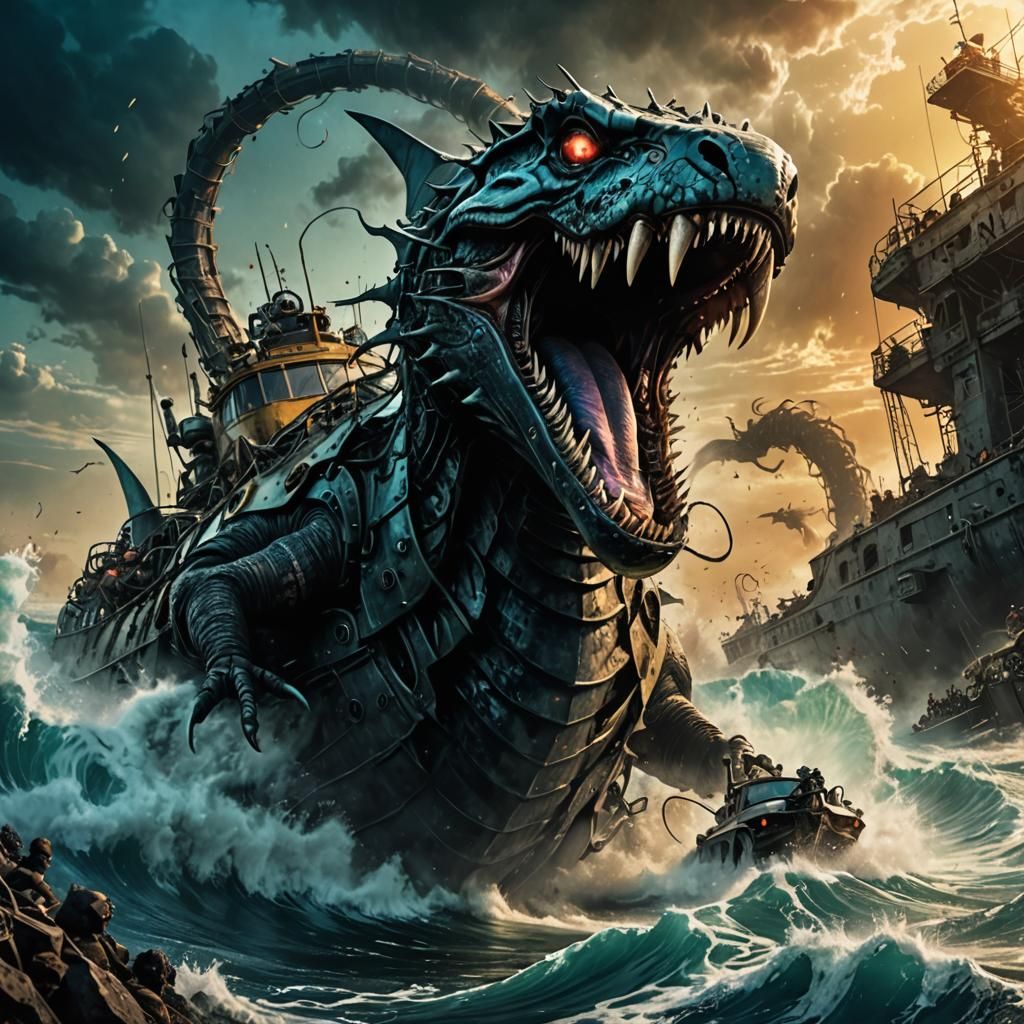Mad Max Ocean Serpent Race in Submarine