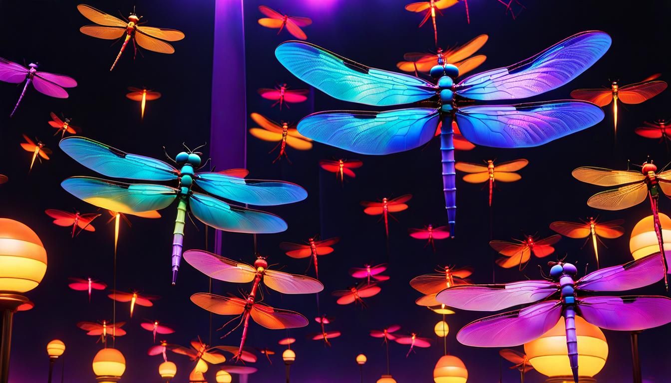 Volcanic Quantum Singularity in Vaporwave Style