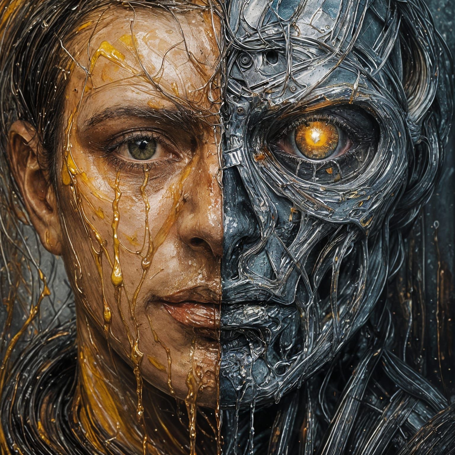 Human vs. Robot - The Split Edition