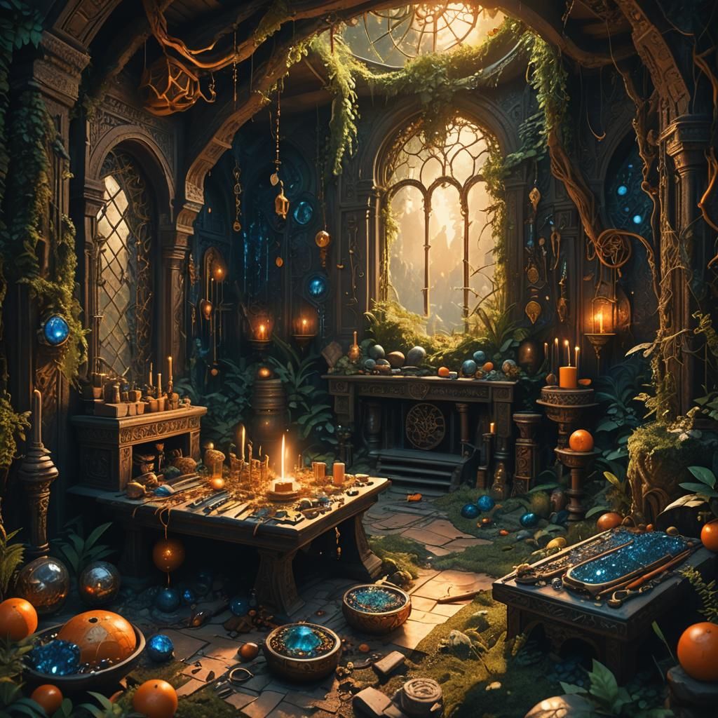 Crafting Tools in a Fantastical Chamber