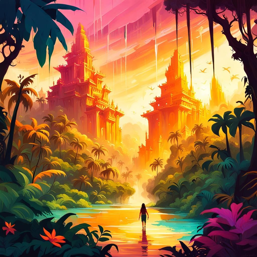 El Dorado: Golden City Overrun by Jungle