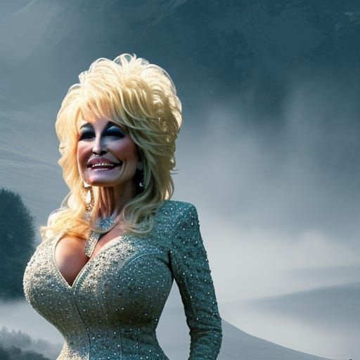 Dolly Parton: Epic Cinematic Digital Painting