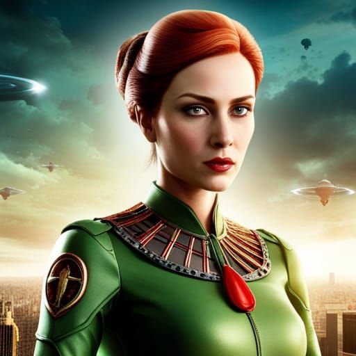 Alien General Leads Space Invasion