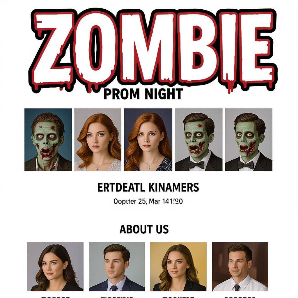 Zombie Prom Night: Undead Couple Dances