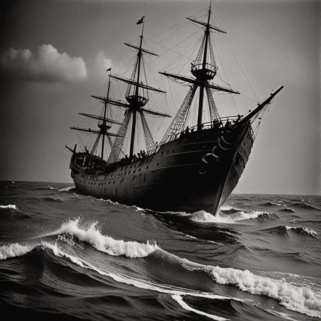 Shipwreck in Shark-Infested Waters, Captured in IMAX Style