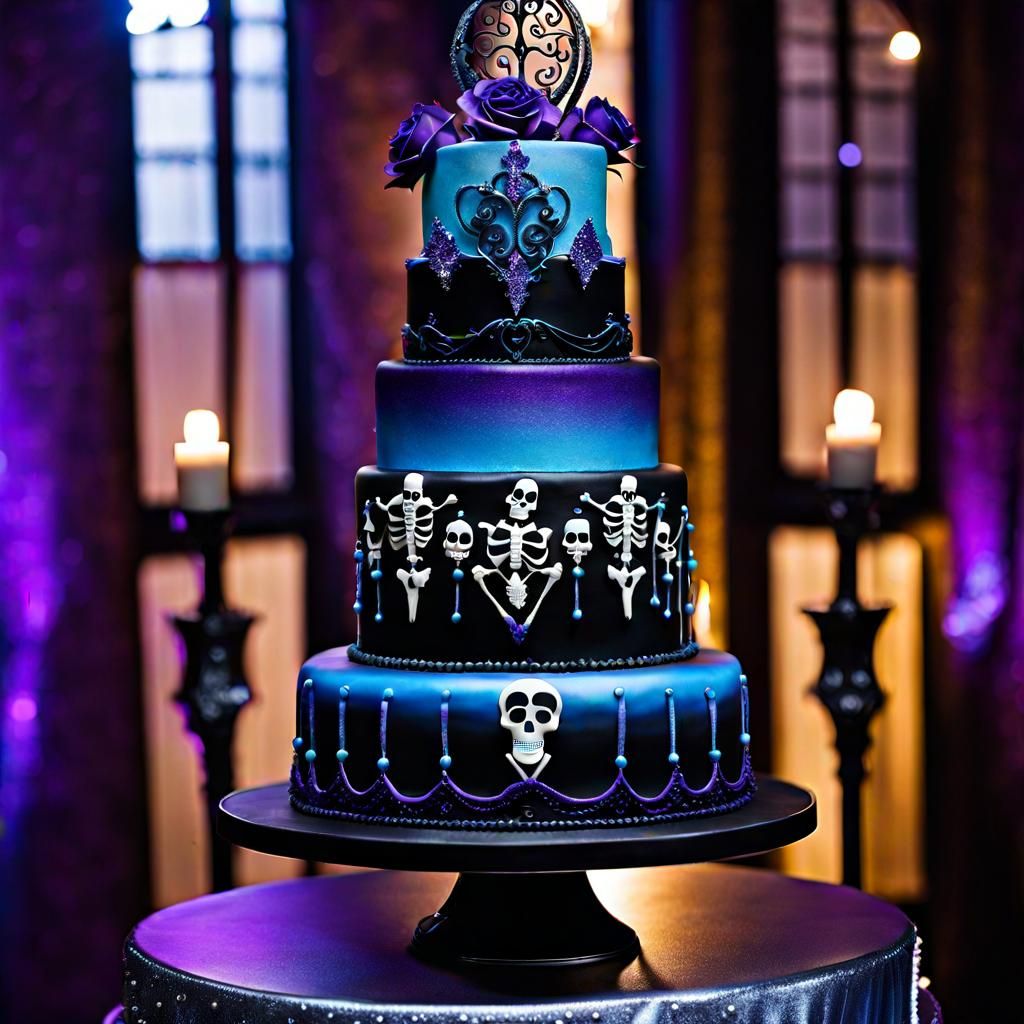 Gothic Wedding Cake
