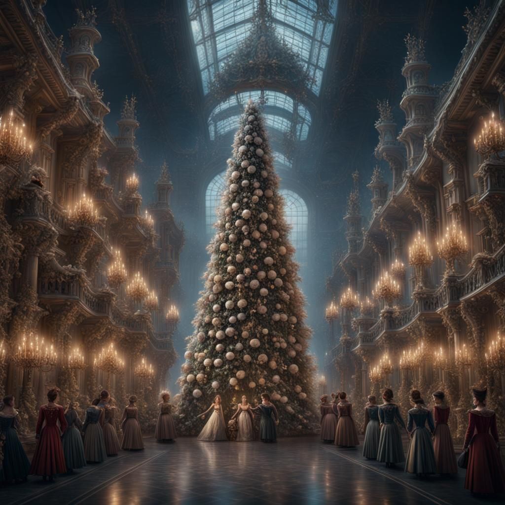 Dramatic Nutcracker Digital Matte Painting