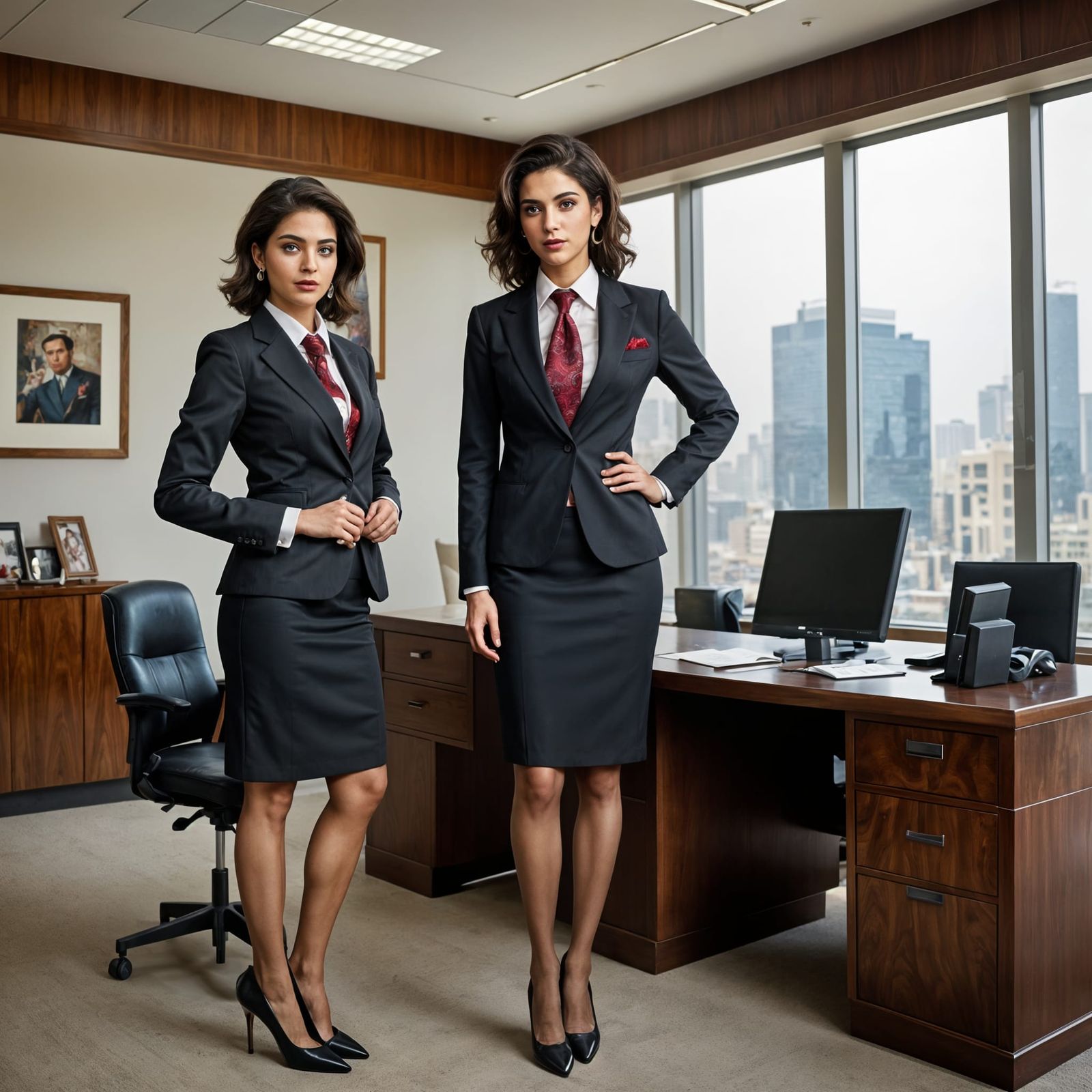Professional Portrait of Stylish Iranian Businesswoman