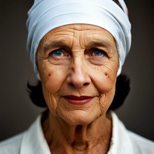 Vintage 1930s Woman Portrait in Professional Style