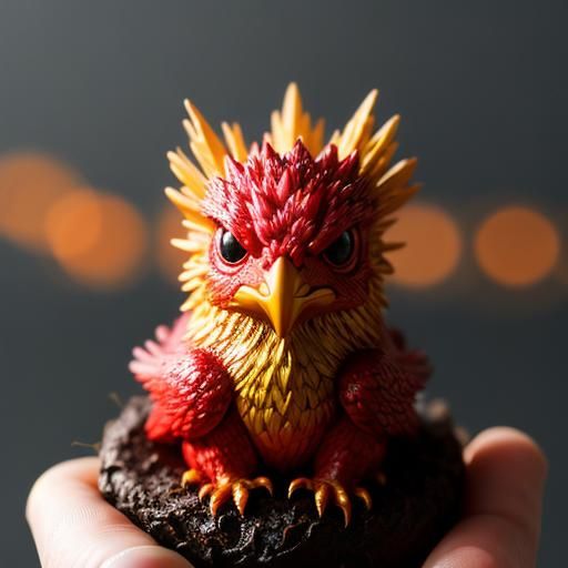 Red Phoenix baby