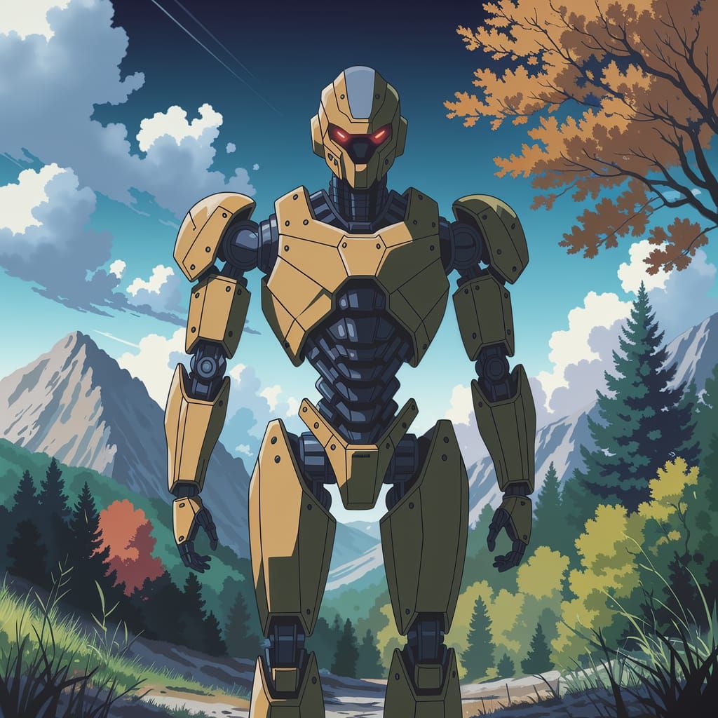 Geometric Autumn Robot: Adaptable Design