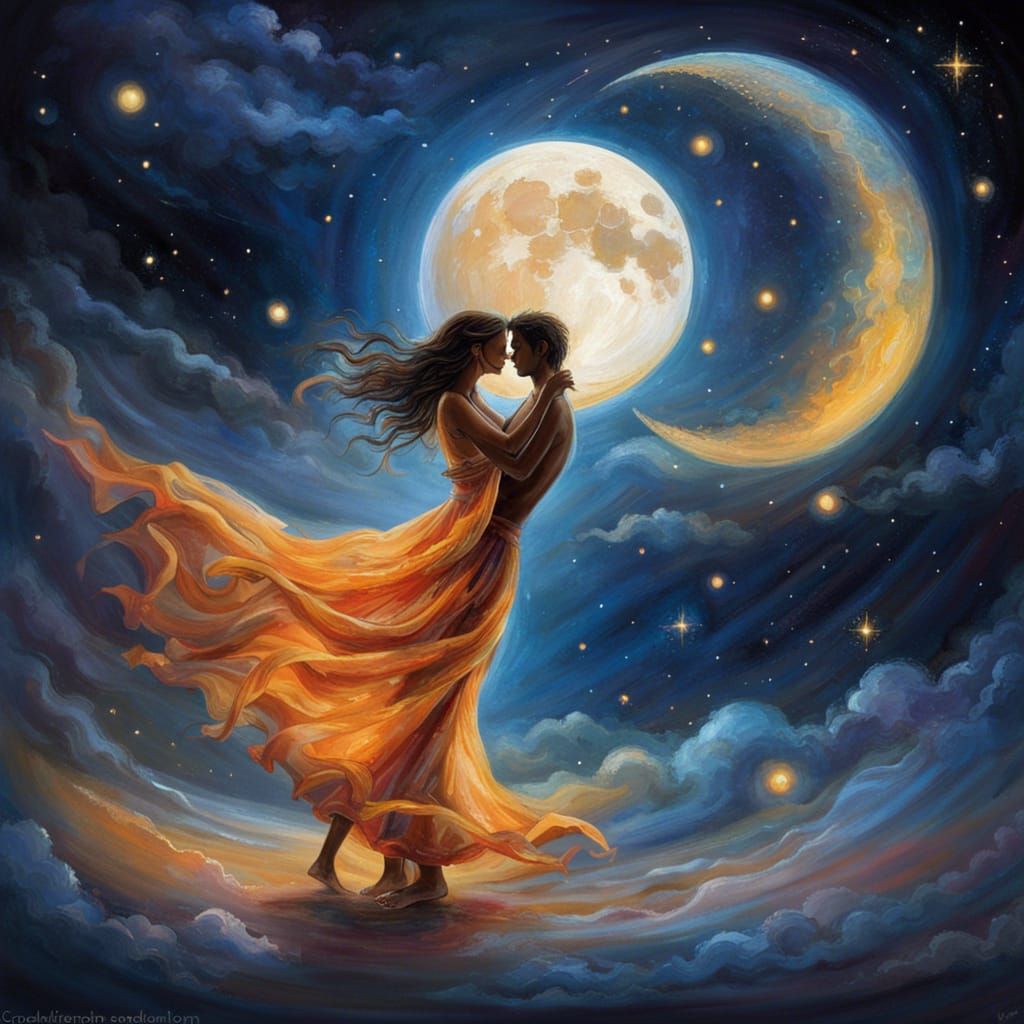 Moon Dancer at a Festival of Love