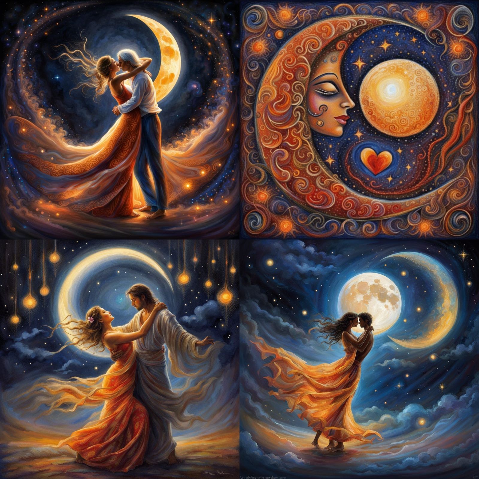 Moon Dancer at a Festival of Love