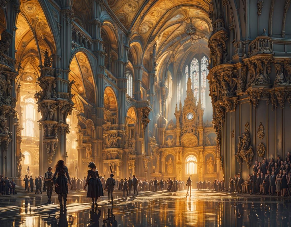 Gothic Opera House Portrait