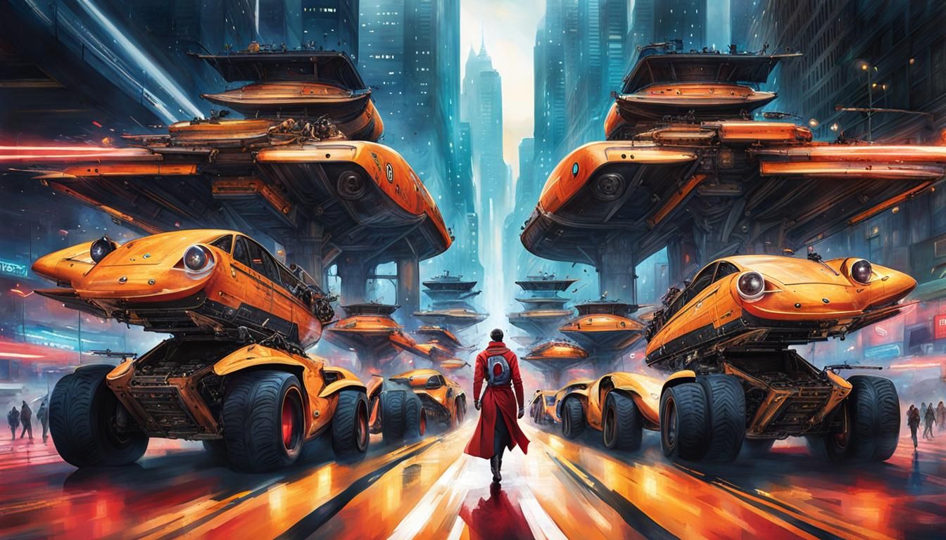 Hybrid Creature in Rainforest, Fantasy Art Style