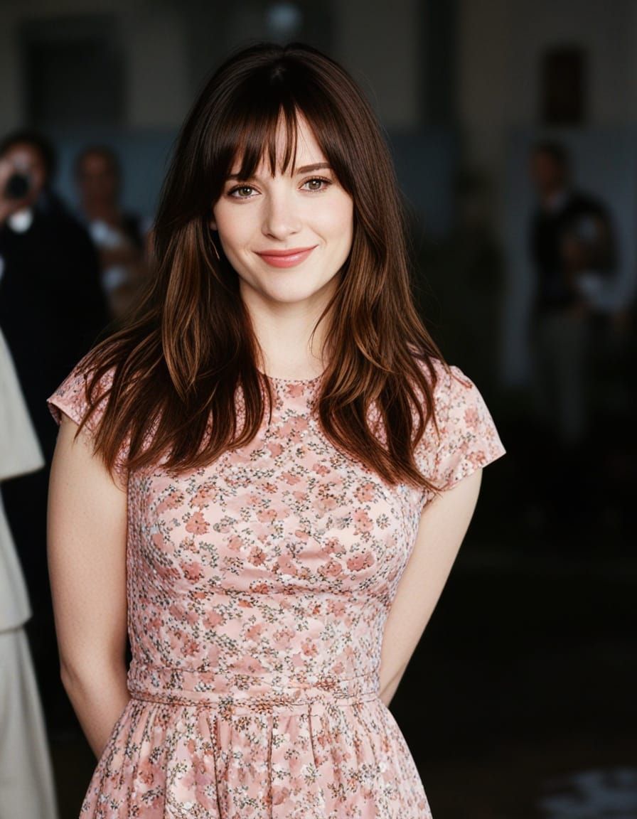 Ethereal Anastasia in Blush Pink Florals