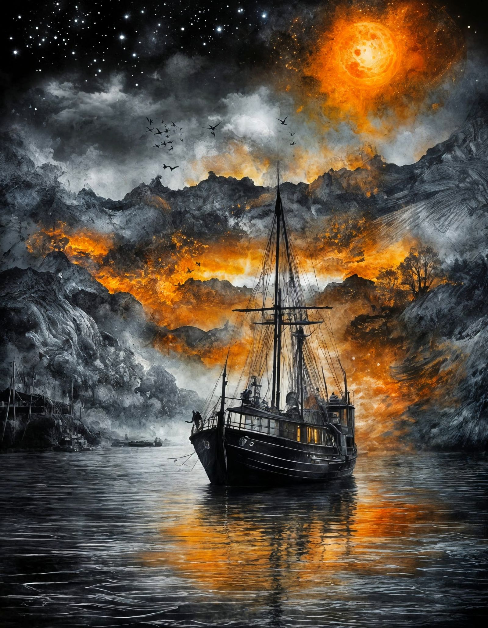 Shelter by the Volcano!