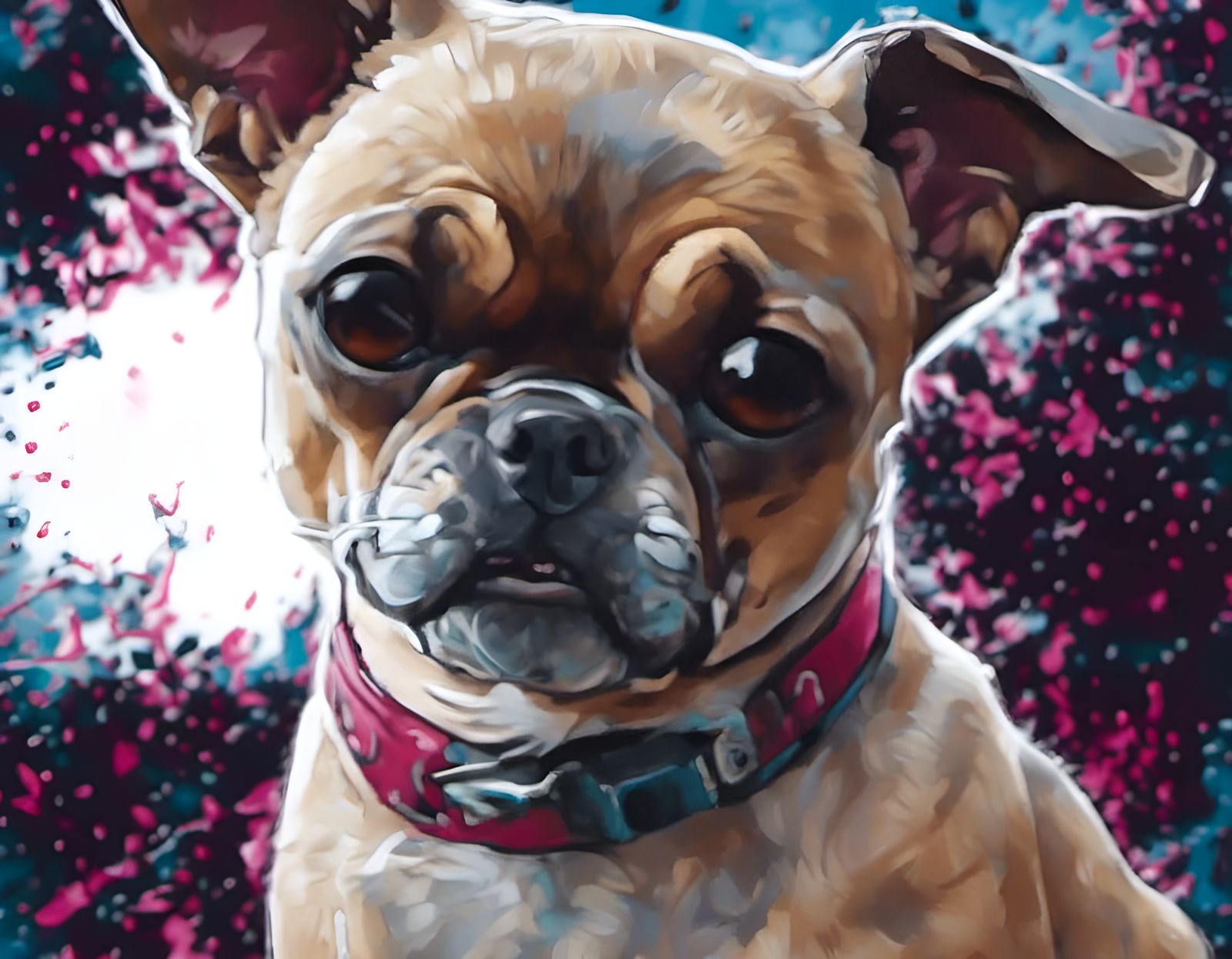 Maggie Mae Graffiti Painting