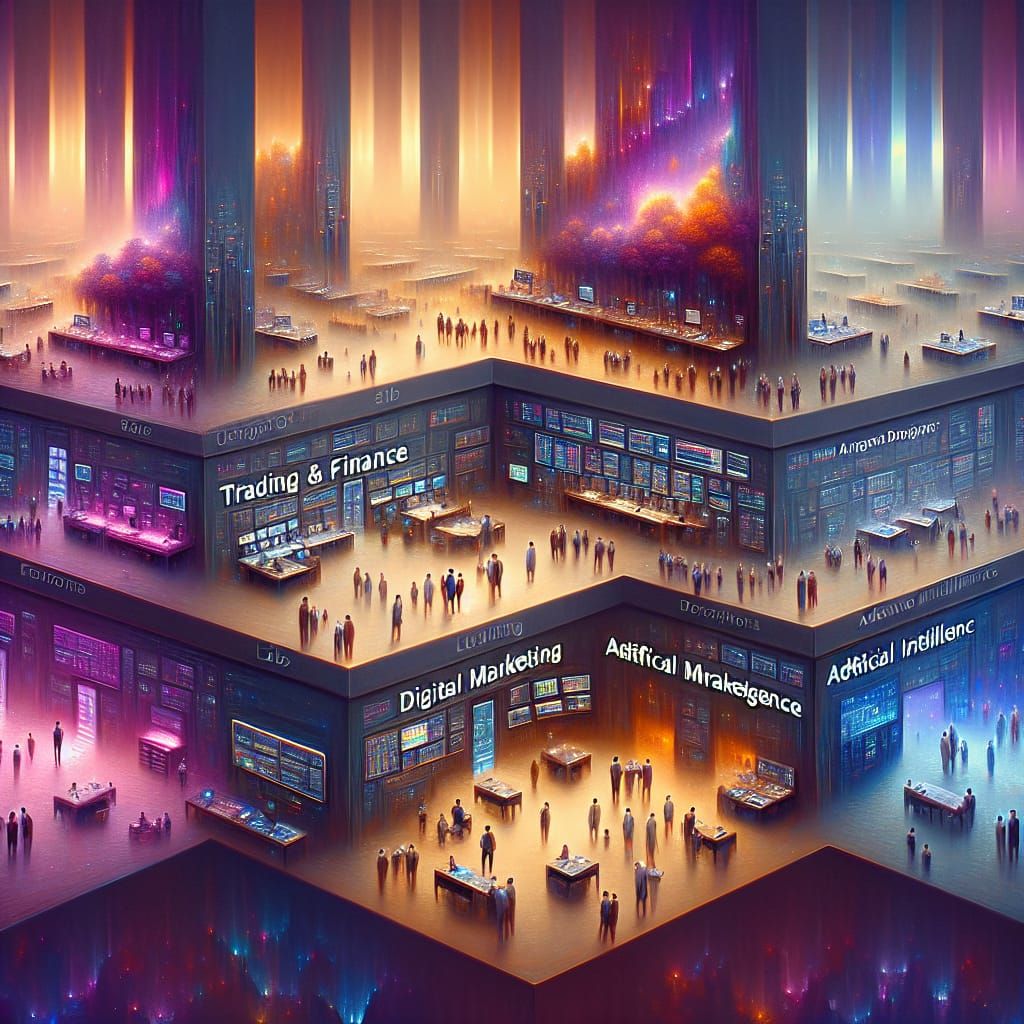 Epic Fantasy Concept Art of Advanced Training Spaces