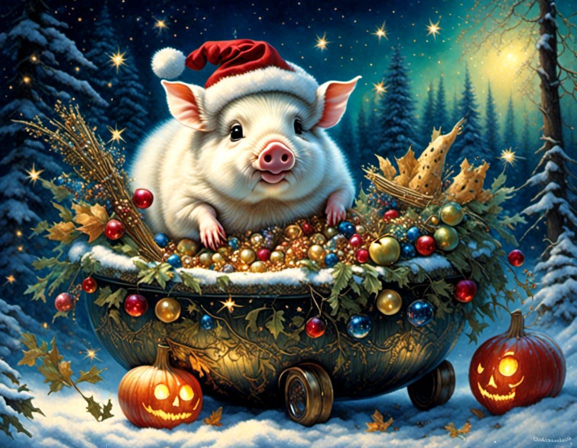 a pig for all seasons!