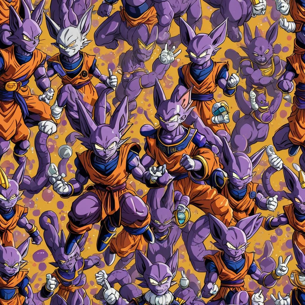 Beerus, God of Destruction from Dragonball