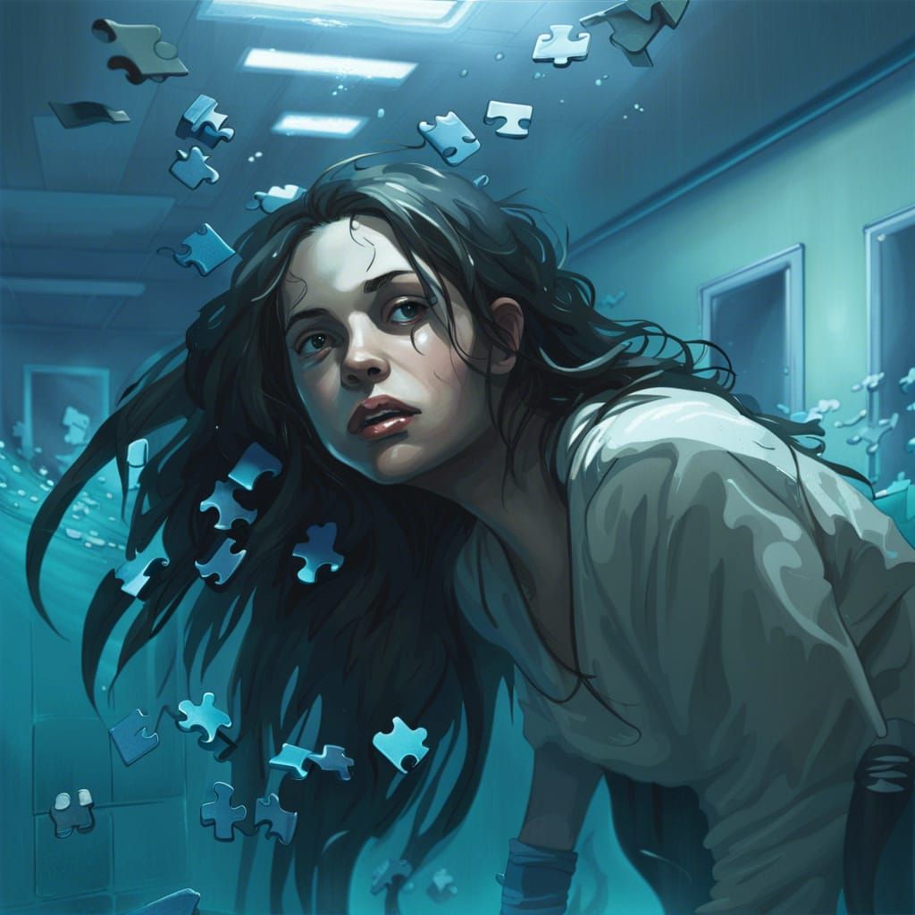 Sinister Underwater Hospital Room Puzzle