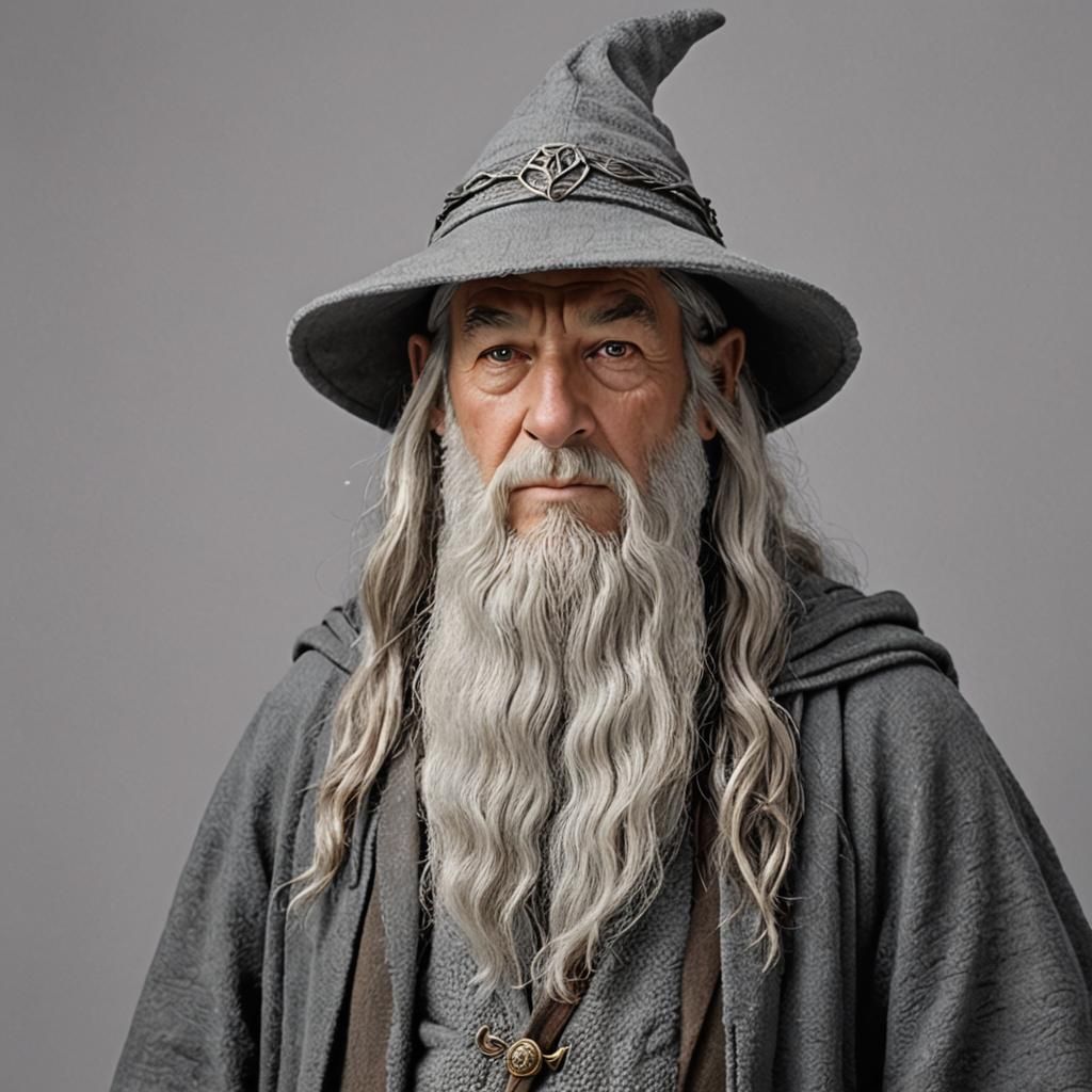 Gandalf and Fizban: Two Gray Wizard Hats