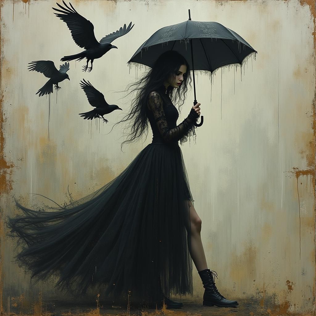 The Lady & the Crows 2