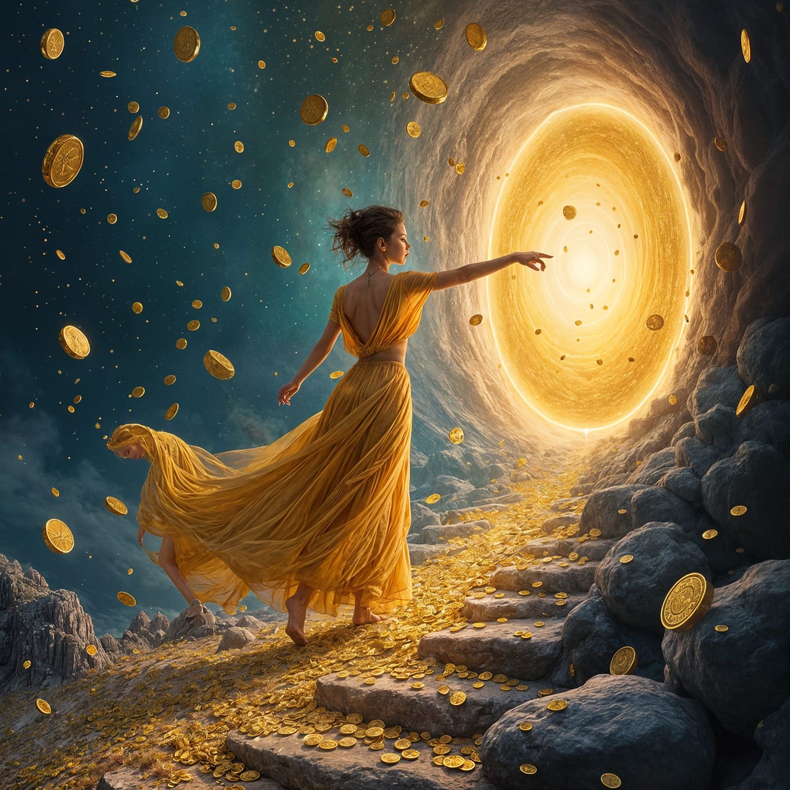 Lucid Dreaming Gold Digger Uncovers Hidden Treasures