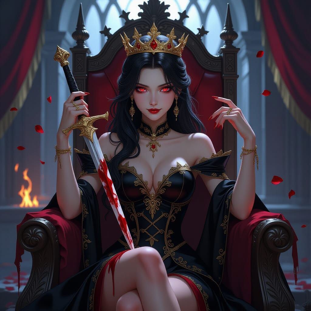 Traitor Princess in Anime Style