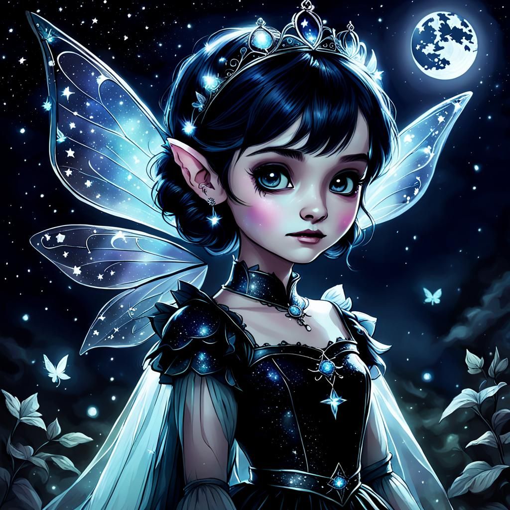Dark Night Fairy Princess of the Night
