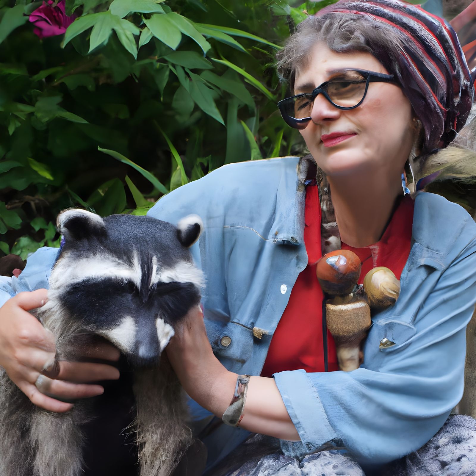 Her and the raccoon 3