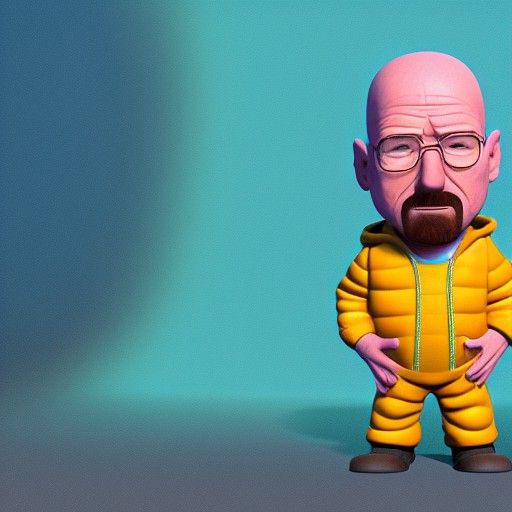 Breaking Bad Reimagined as Pixar 3D Art
