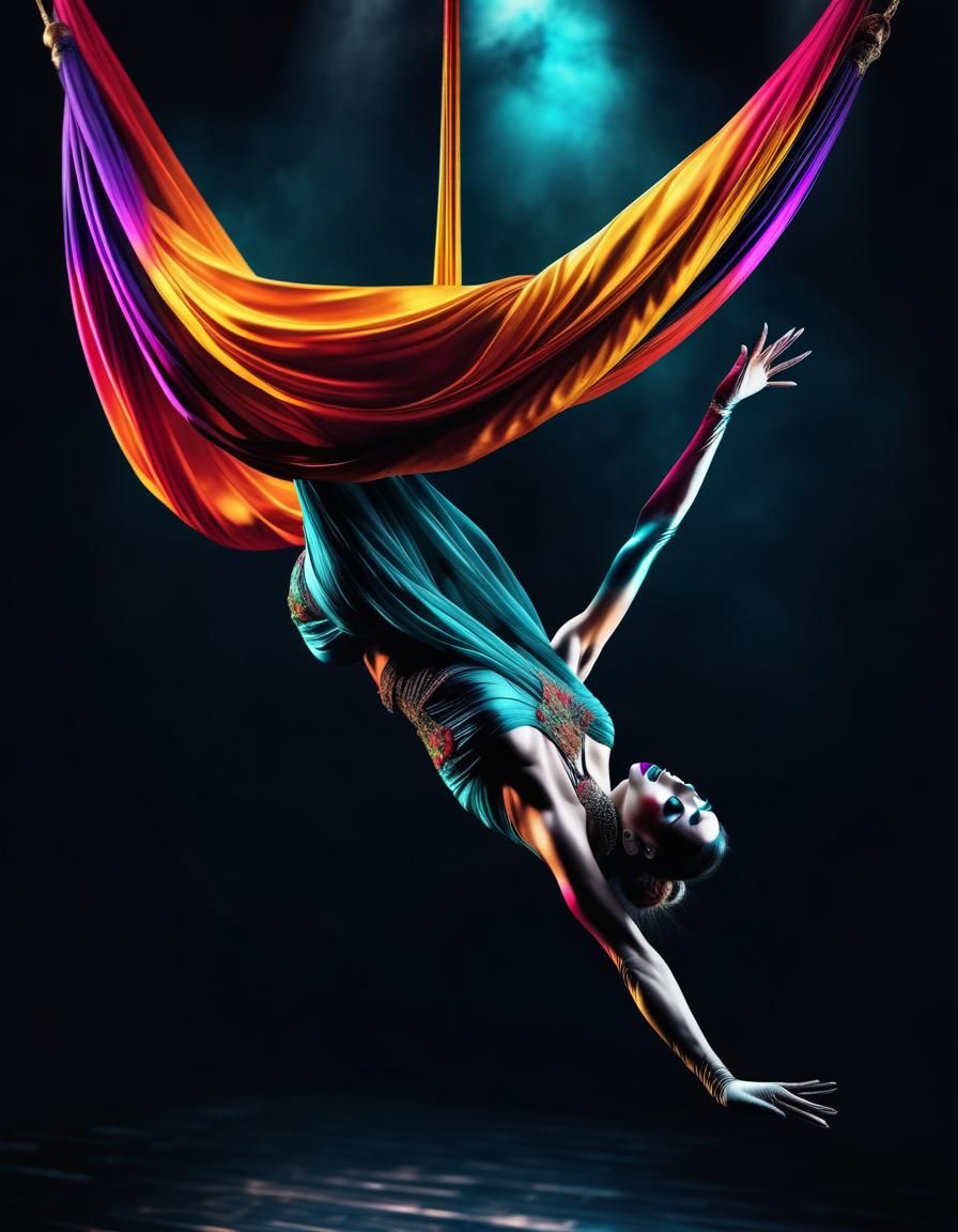 Aerial Silk Performer