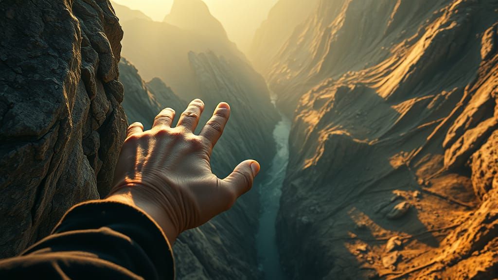 Clinging to the Edge of Desperation