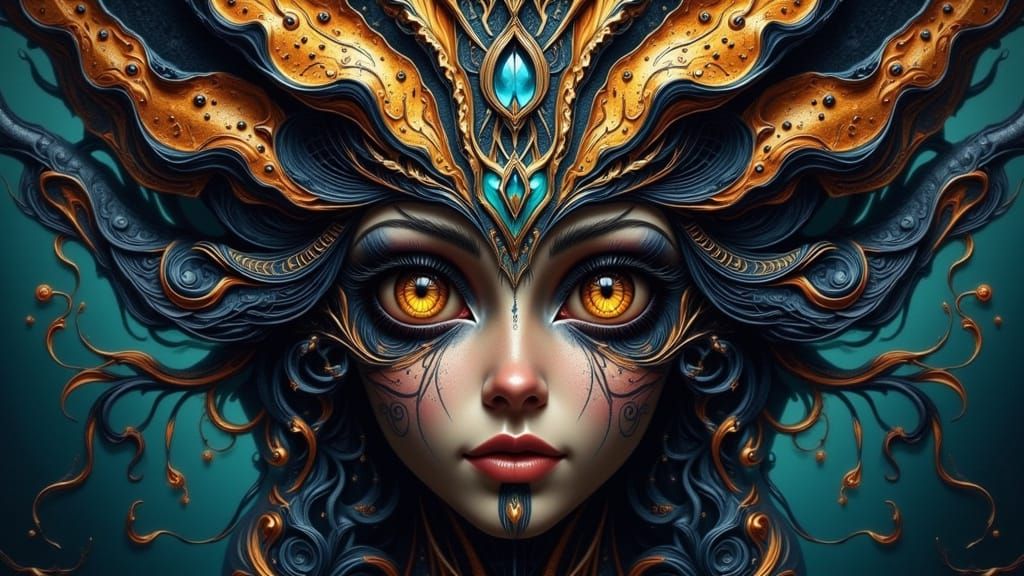 Majestic Being in Dynamic Volumetric Lighting