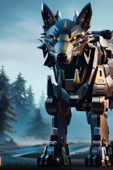 Mecha wolf