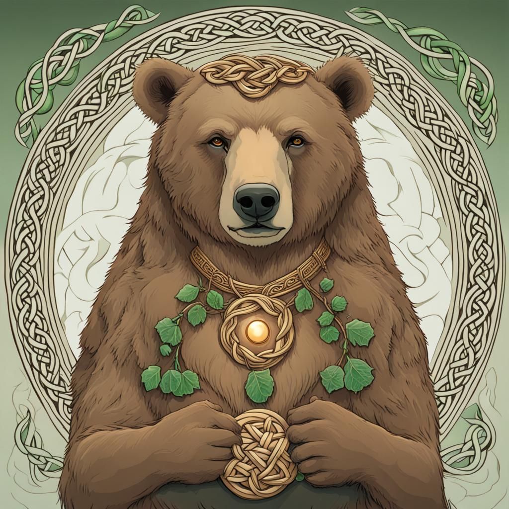 Artio: The Celtic Bear Goddess Image