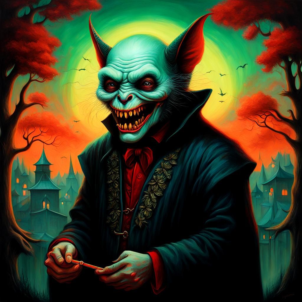 Effulgent Vampiros Festival in Dye-Transfer Illustration